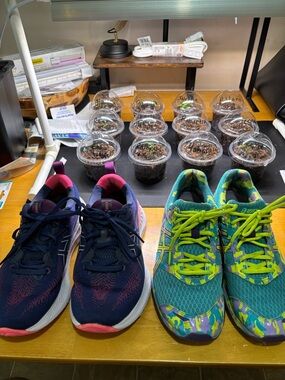 ASICS GEL-FRANTIC 7 / GEL-GUMULUS PureGEL SNEAKER LOT WONMENS.